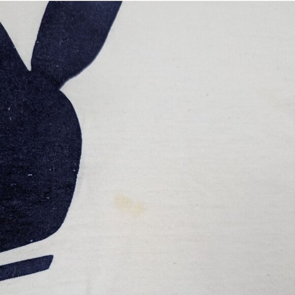 Vintage Playboy Single Stitch T Shirt Ringer Size S/M 70s 80s‎ *READ - Picture 4 of 8